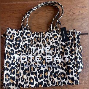 LIMITED EDITION LARGE Marc Jacobs Leopard Print Tote Bag